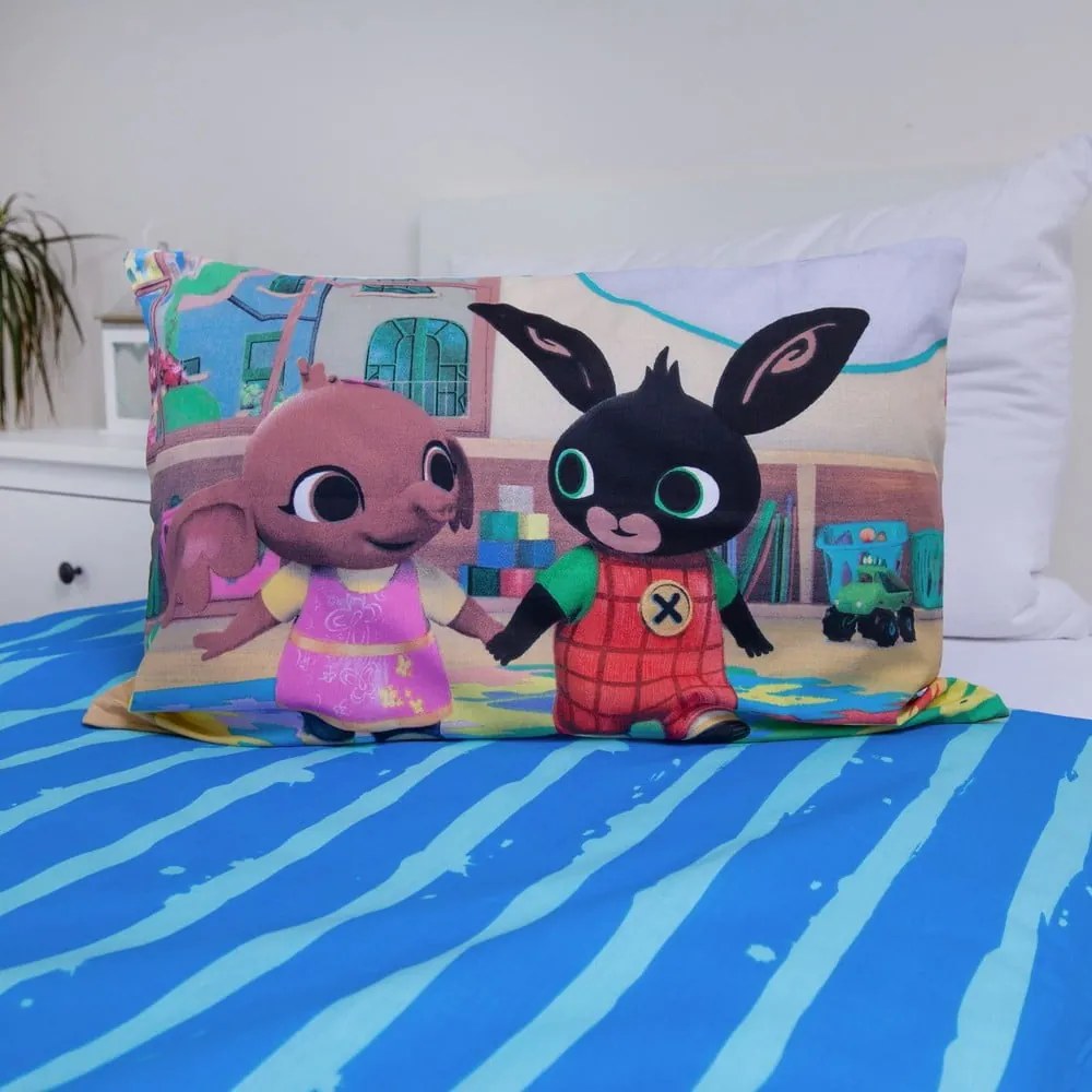 Pamut gyerek ágyneműhuzat babaágyhoz 100x135 cm Bing Bunny "Tower" – Jerry Fabrics
