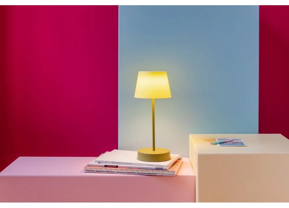 Zöld LED dimmelhető asztali lámpa (magasság 33,5 cm) Oscar – Remember