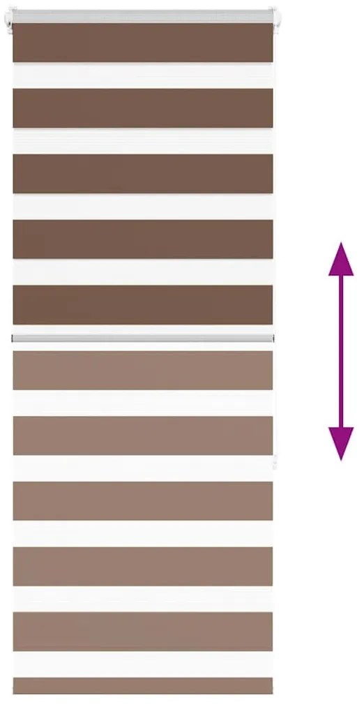 zebrafüggönnyel barna szövetszélesség 50,9 cm poliészter
