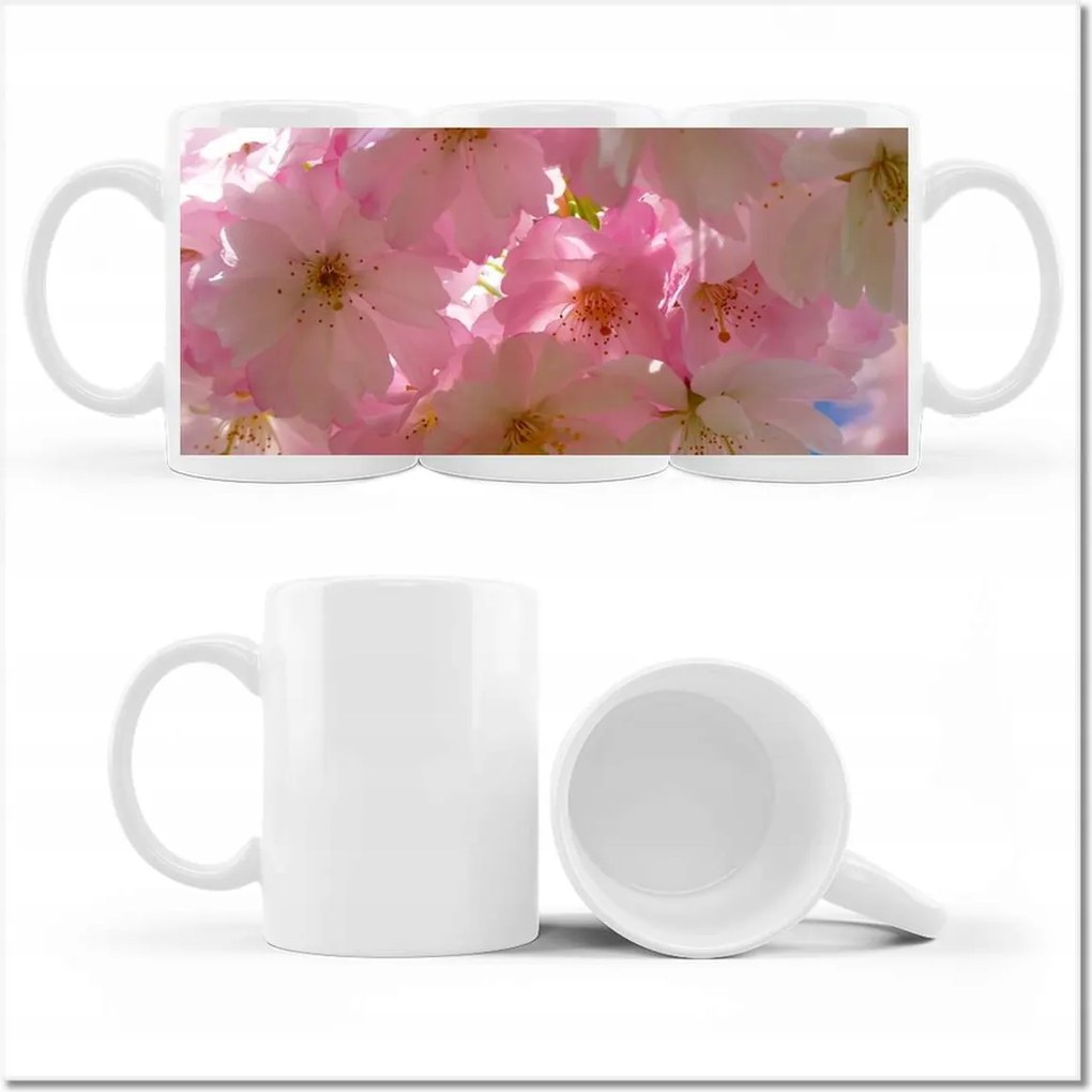 Fotó bögre Finom virágok