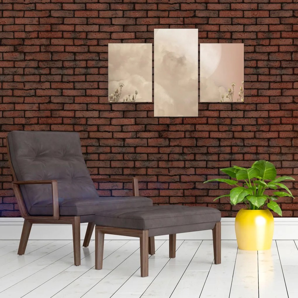 Kép - Rózsaszín telihold (90x60 cm)