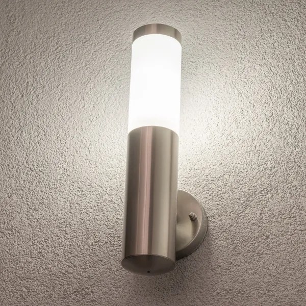 BRILAGI-LED Stm kültéri fali lámpa ELIA 1xE27/6W/230V 2700-6500K IP44 króm