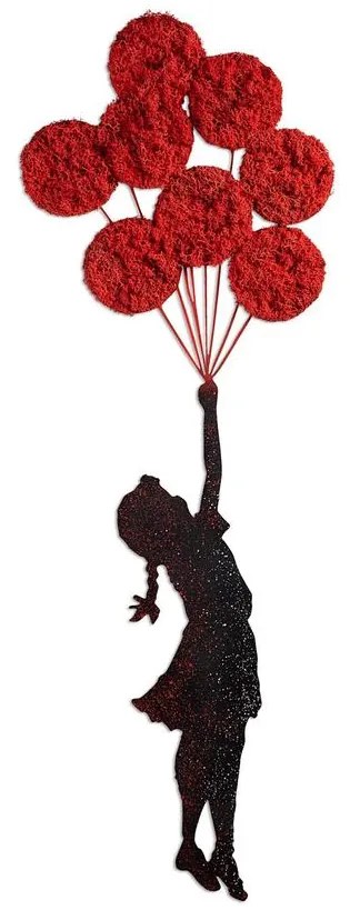 Fém fali dekoráció, Banksy - 11-1