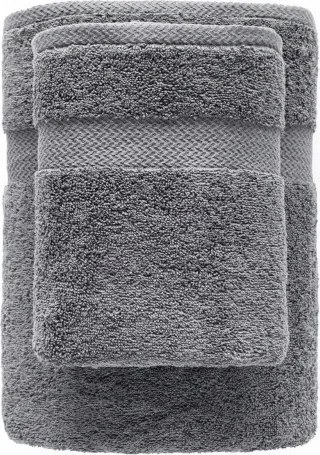 Fashion Törölköző Világos Hamu 70 x 140 [cm]