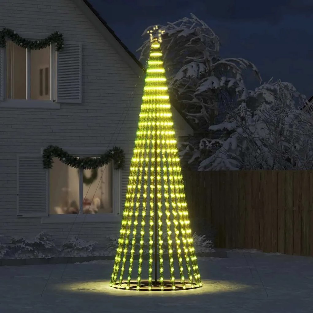 meleg fehér LED karácsonyfa 1028 LED 403 cm