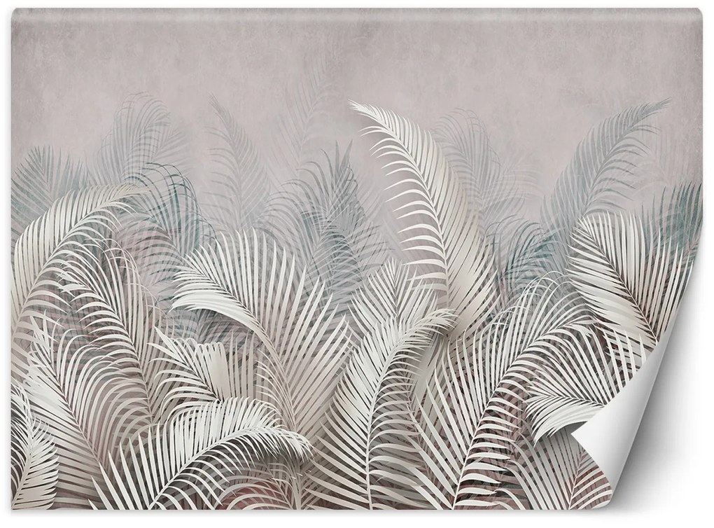 Gario Fotótapéta Pálmalevelek szürke Anyag: Vlies, Méret: 100 x 70 cm