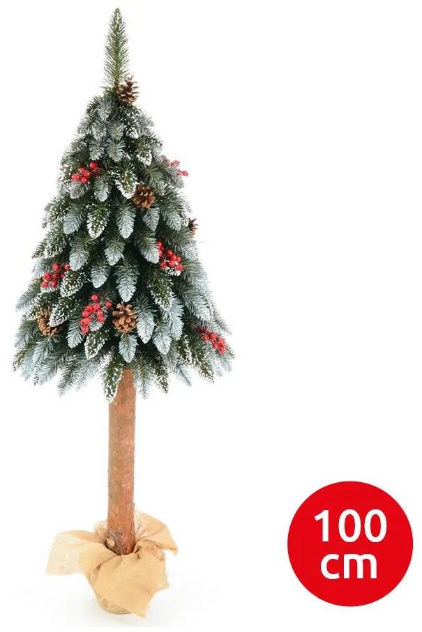 Erbis Karácsonyfa WOOD TRUNK 100 cm fenyő ER0059