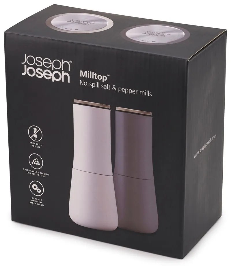Milltop 2 db-os só- és borsőrlő szett - Joseph Joseph