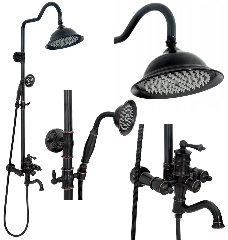Zuhanyszett Rea Vintage black