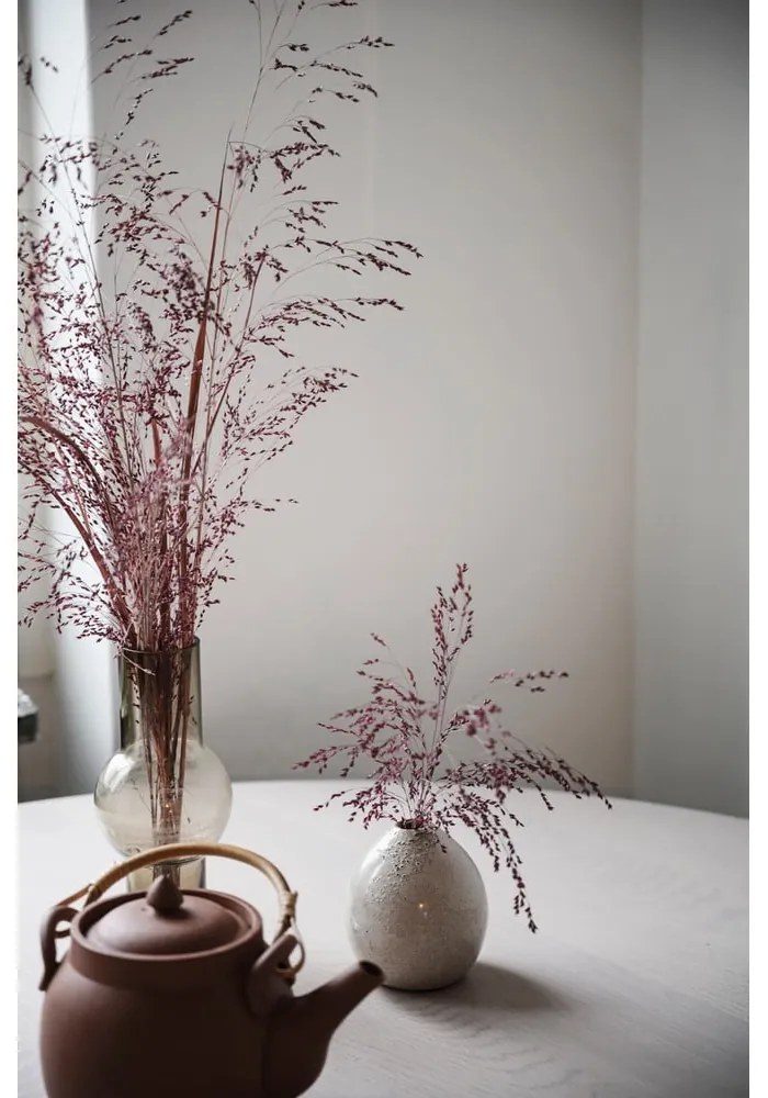 Kerek étkezőasztal tölgyfa dekoros asztallappal 115x115 cm Yumi - Rowico