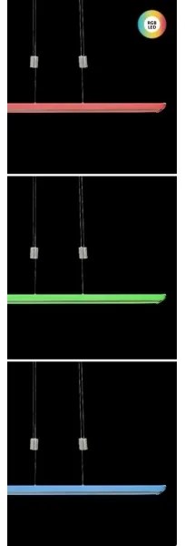 Rabalux 72011 - TEMPERIUS LED/24W/230V RGB dimmelhető függeszték távirányítóval
