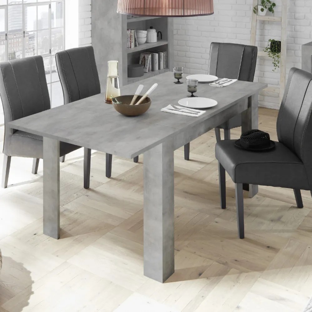 URBINO Beton Bővíthető Étkezőasztal 137-185cm