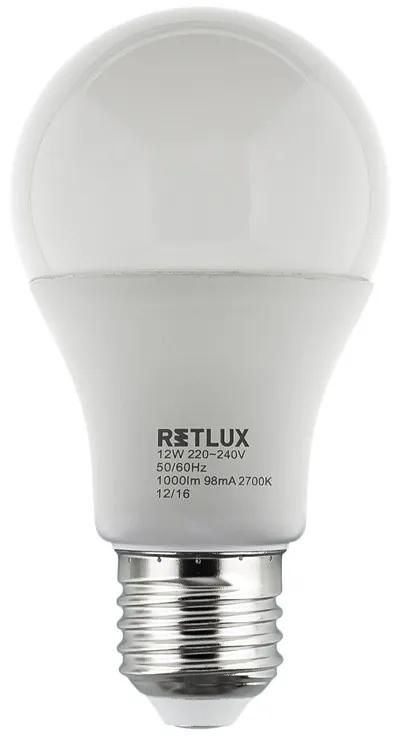 Retlux RLL 245 A60 LED izzó 12W 2700K