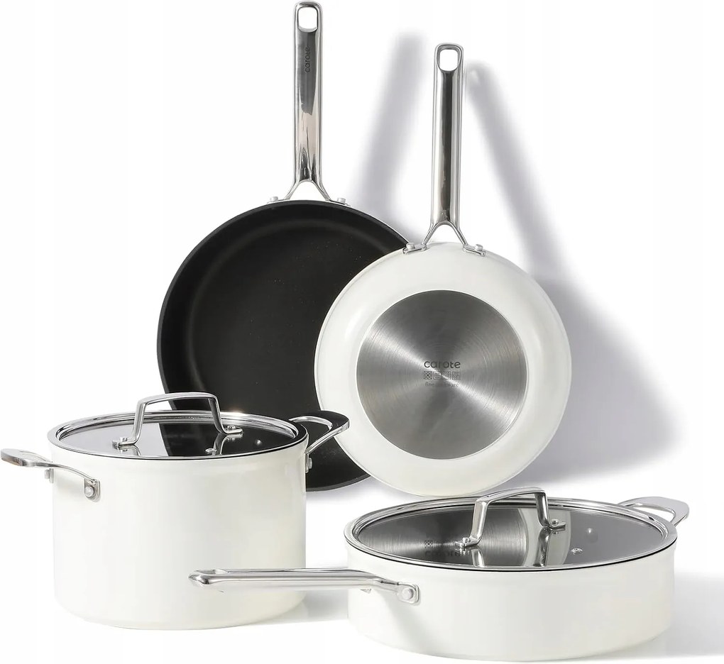 Indukciós Edény És Serpenyő Szett 6 Részes Carote Tapadásmentes