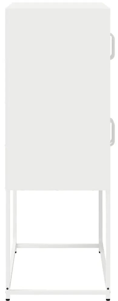 Magastábla Fehér 68x39x107 cm Acél