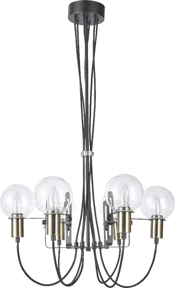 Prezent ABRAZO 64400 Csillár 6x40W/E14 IP20