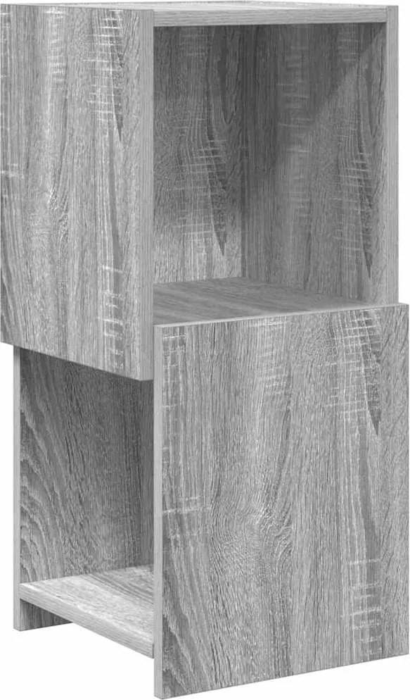vidaXL Sarokszekrény Szürke Sonoma 30,5x30x65cm Faanyag