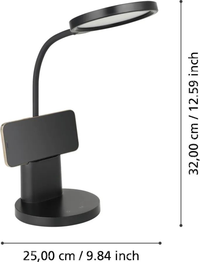 Eglo BROLINI 900528 Asztali lámpa 1x2,1W/LED 2700-6500K 300LM IP20
