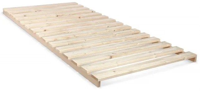 Franciaágy 140 cm Peissa (matrac nélkül) (fa léces ágyráccsal). 1052042