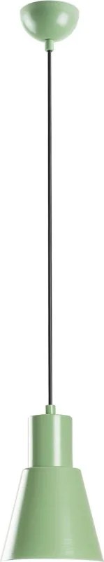 Konikkem Mint menta fém függőlámpa, Ø14 cm