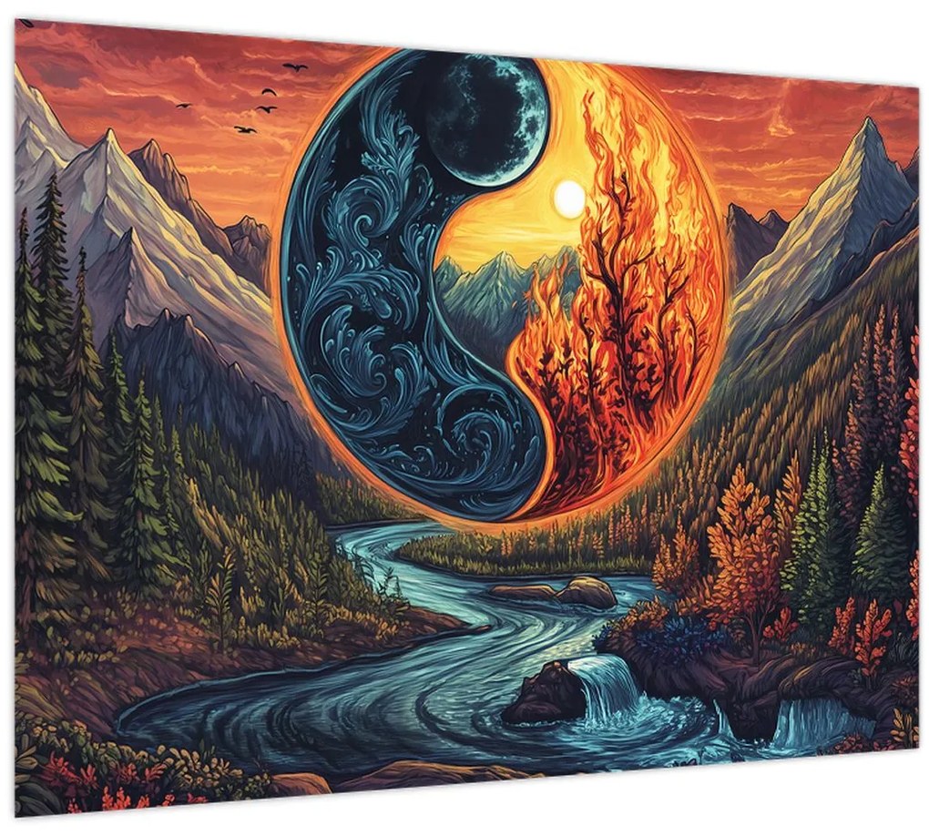 Kép - Elemi erők (70x50 cm)