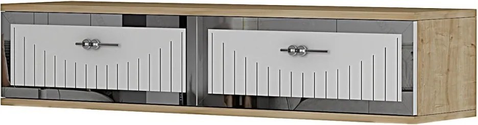 Tuna 120 - Sapphire Oak, White, Silver