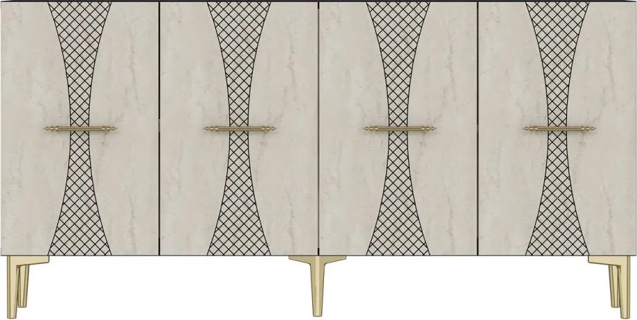 Slim 150 - Anthracite, Travertine, Gold