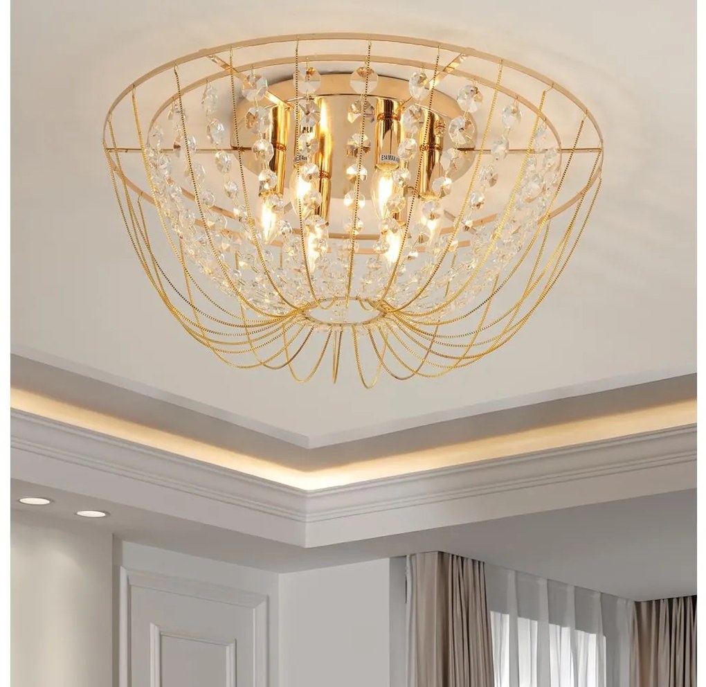 Brilagi - Felületre szerelhető csillár VASTERAS 6xE14/40W/230V átm. 60 cm