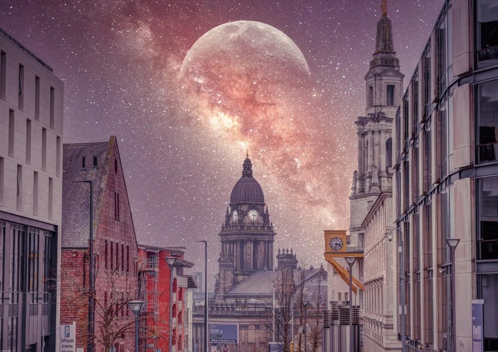 Poszter 84,1x59,4cm Csillagos éj, Assaf Frank