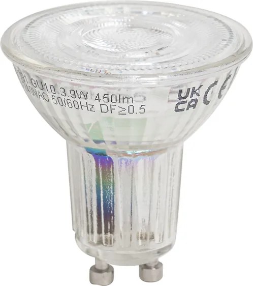 5 darabos GU10 50 dimmelhető LED izzó készlet 3,9W 450 lm 3000K Longlife