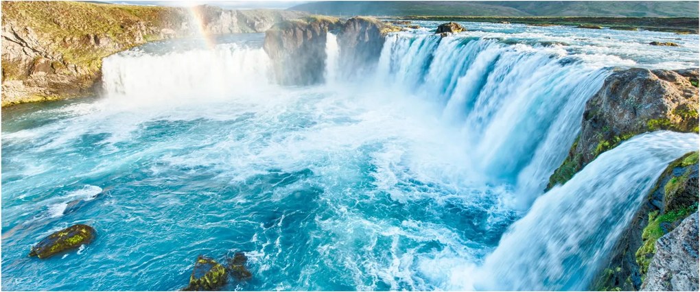 Kép - Godafoss vízesés (120x50 cm)