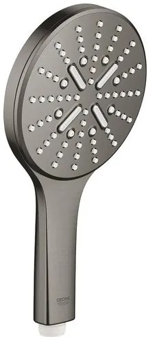 Kézi zuhany GROHE Rainshower SmartActive kerek csiszolt Hard Graphite 26574AL0