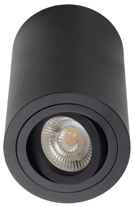 LUMIFALL LMF-CILOLB CILIO Hengeres Mennyezeti Lámpa Fekete GU10 IP20