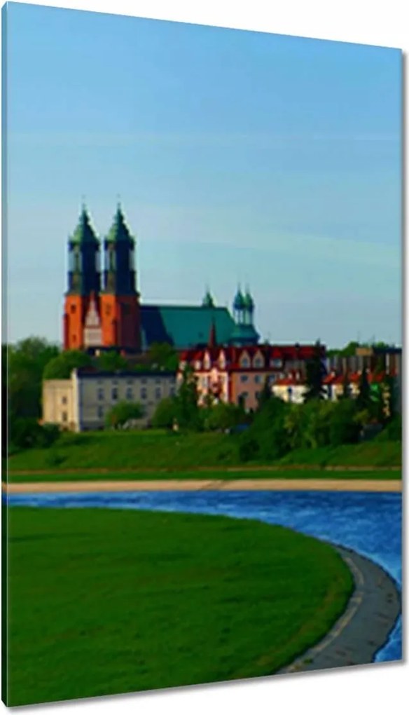 Festmények 80x120 Poznań Panoráma