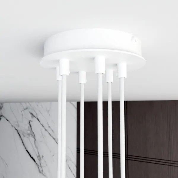 Csillár zsinóron MODUS 6xGX53/10W/230V fehér