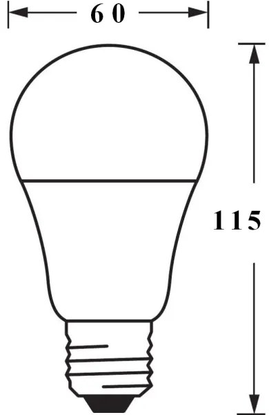 SET 3x LED Dimmelhető izzó SMART + E27/9W/230V 2700K-6500K - Ledvance