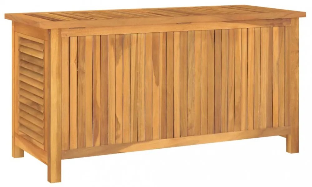 tömör tíkfa kerti tárolóláda zsákkal 114 x 50 x 58 cm