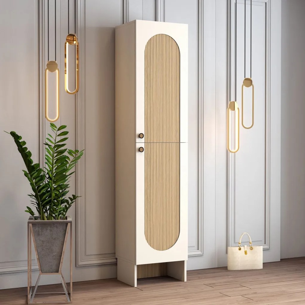 Palermo L - Cream, Oak