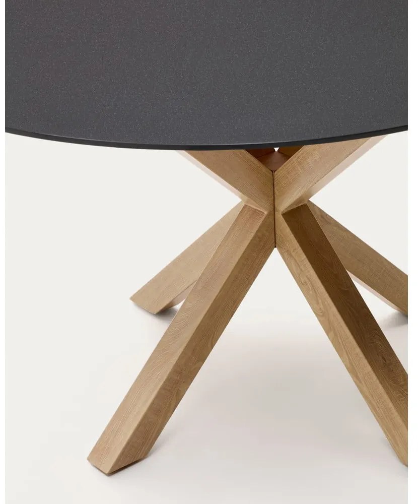 Kerek étkezőasztal üveg asztallappal ø 150 cm Argo – Kave Home