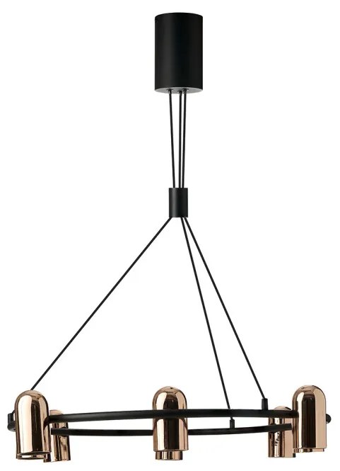 AZZARDO 5731 VIVI Modern Függesztett Lámpa Arany GU10 IP20