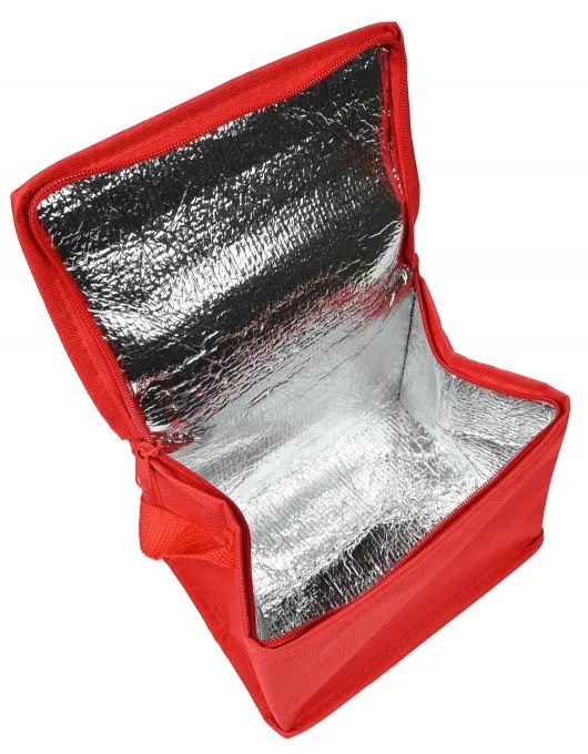 COOLER piros hűtőtáska 4l
