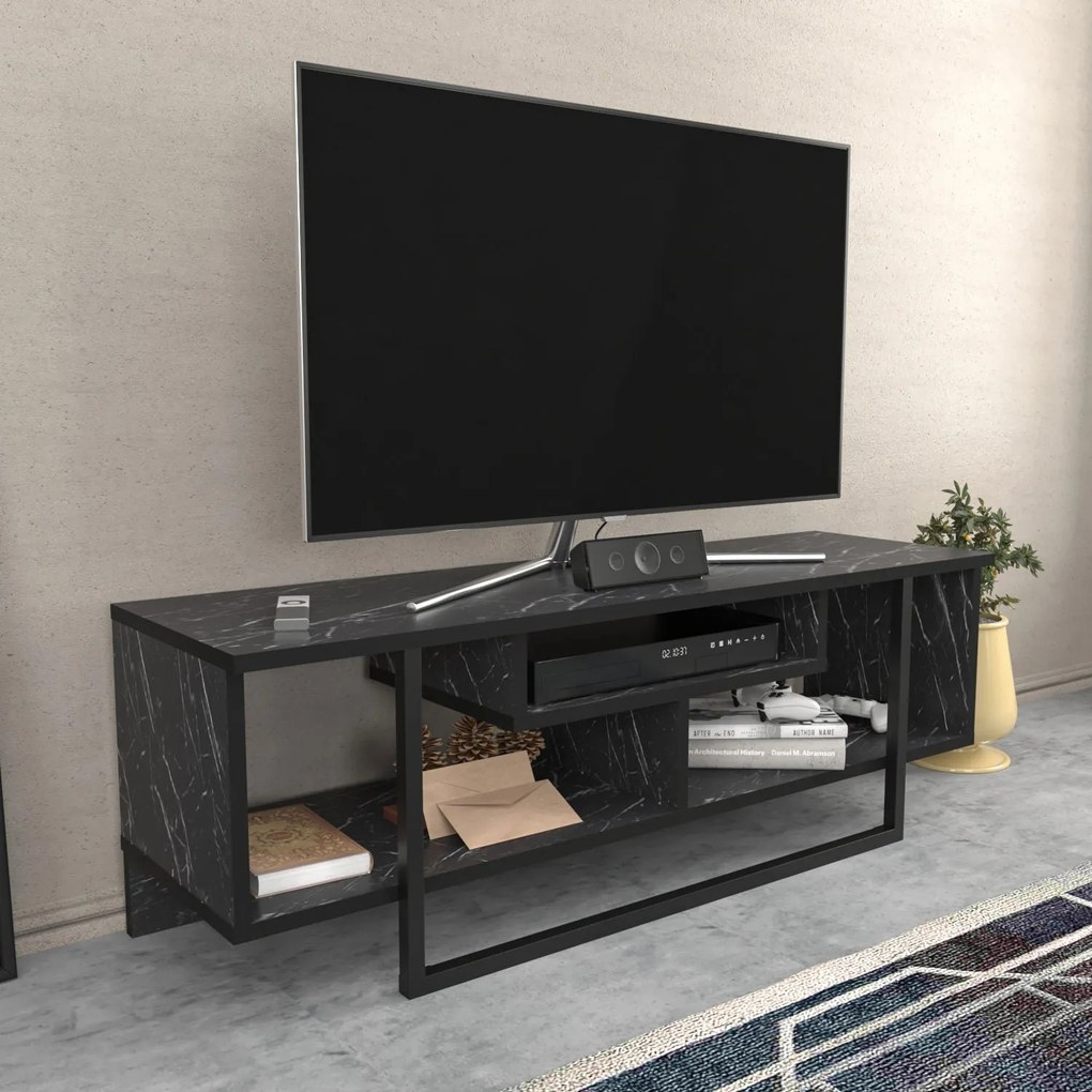 TV szekrény Asal 120 - Black