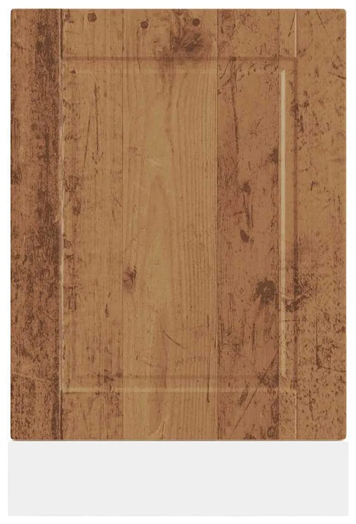 mosogatógép panel Porto&quot; Régi fa 45x1,5x67 cm Műanyag fa&quot;