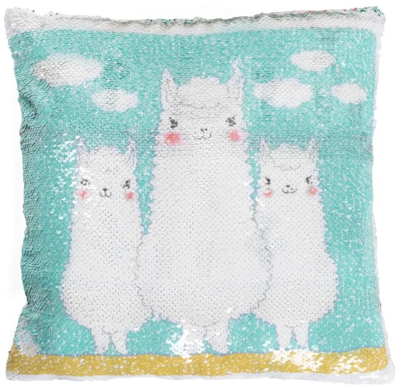 Láma gyerek párnahuzat, 40 x 40 cm - Jerry Fabrics