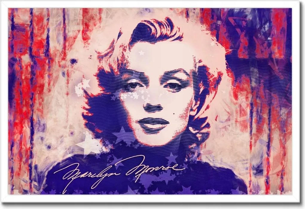 Poszterek keretben 60x40 Marilyn Monroe Színésznő