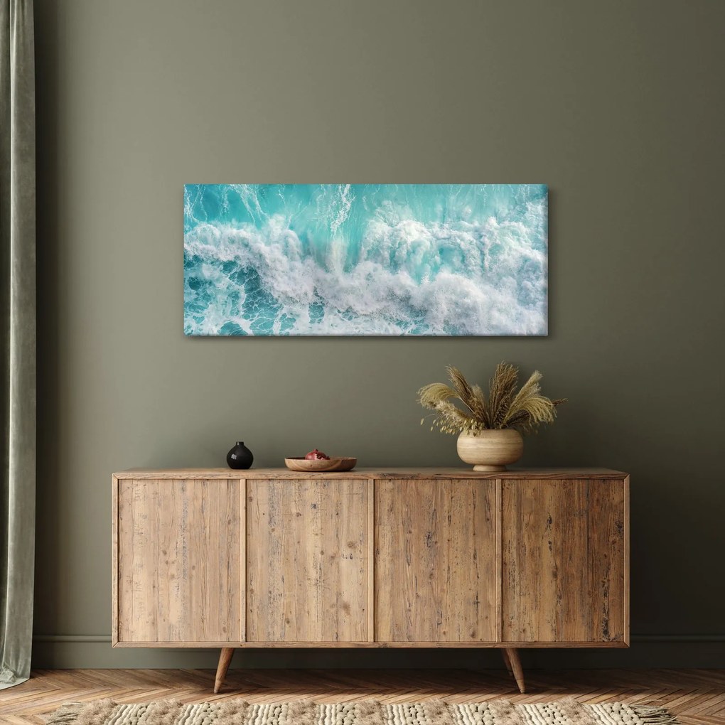 Kép - Kilátás az óceán hullámaira (120x50 cm)