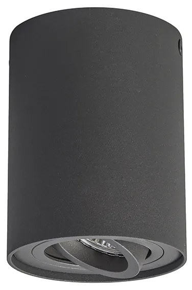 6 db sötétszürke forgatható és dönthető reflektor készlet - Rondoo up