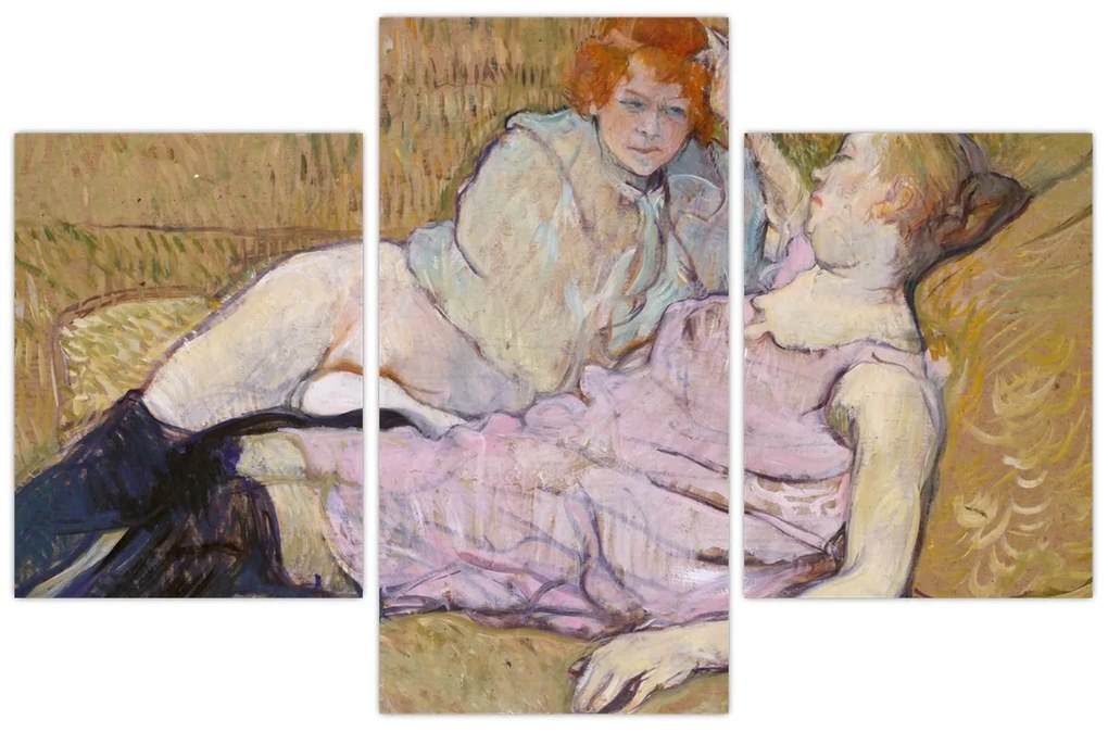 Kép - Henri de Toulouse-Lautrec, The Sofa, reprodukciók (90x60 cm)