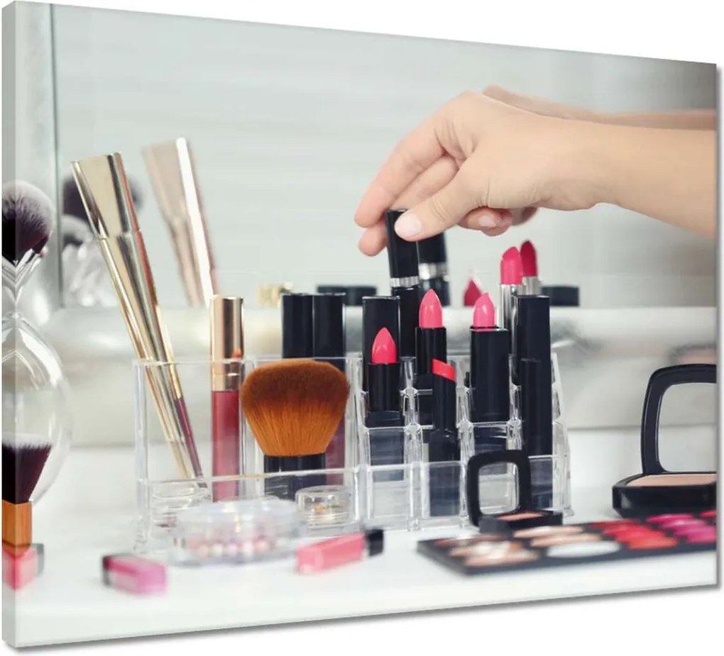 Vászonképek 50x40 Kozmetikai kollekció