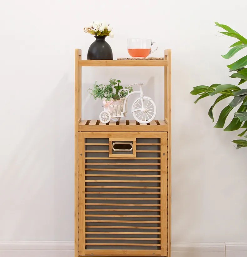 AKCIÓ Szürke bambusz szennyestartó SOBIKON II. osztály